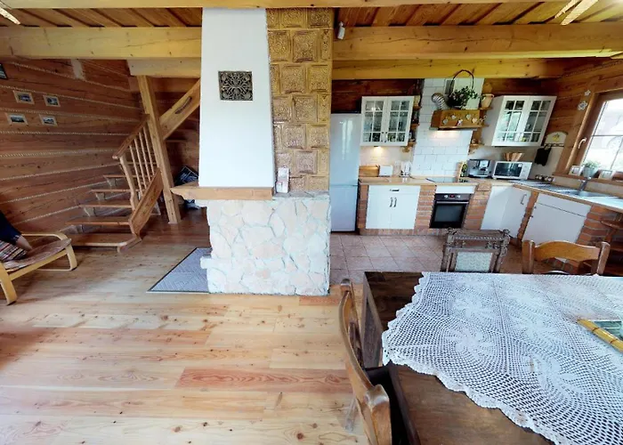 Dom Z Widokiem 木屋 Piwniczna-Zdroj