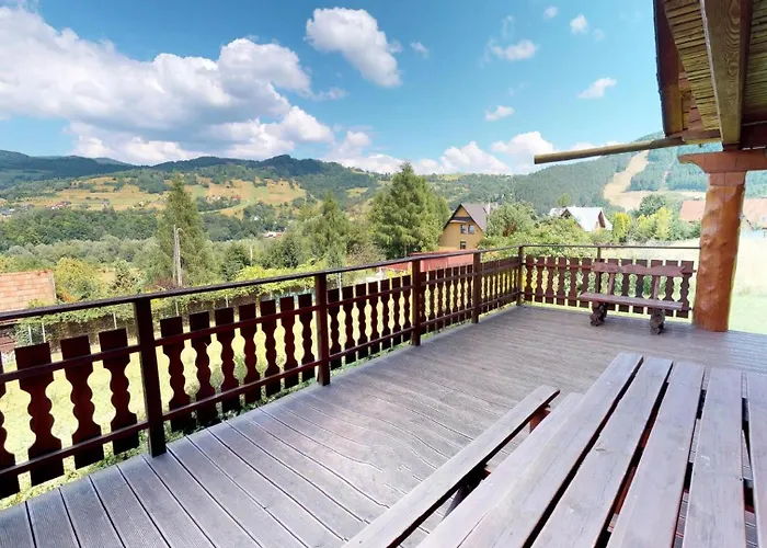 Dom Z Widokiem 木屋 Piwniczna-Zdroj